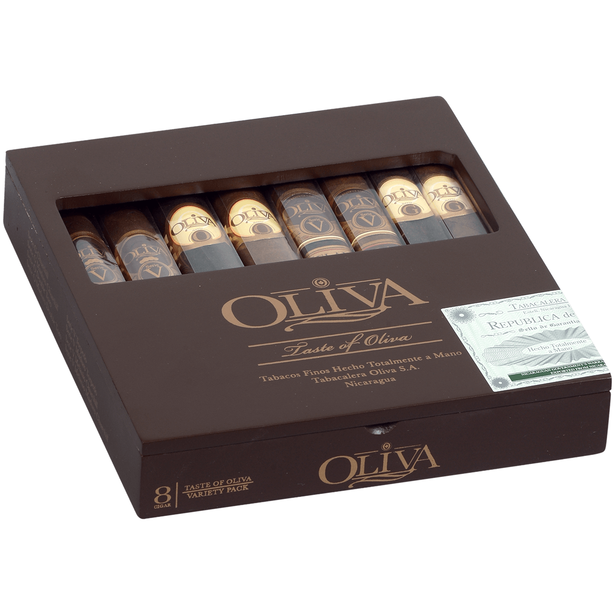 Tosa049 Cigar Assortment Taste Of Oliva Sampler 8 Cigars