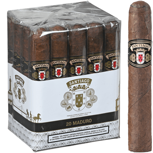 Santiago Maduro Robusto 20 Ct. Bundle 5X50