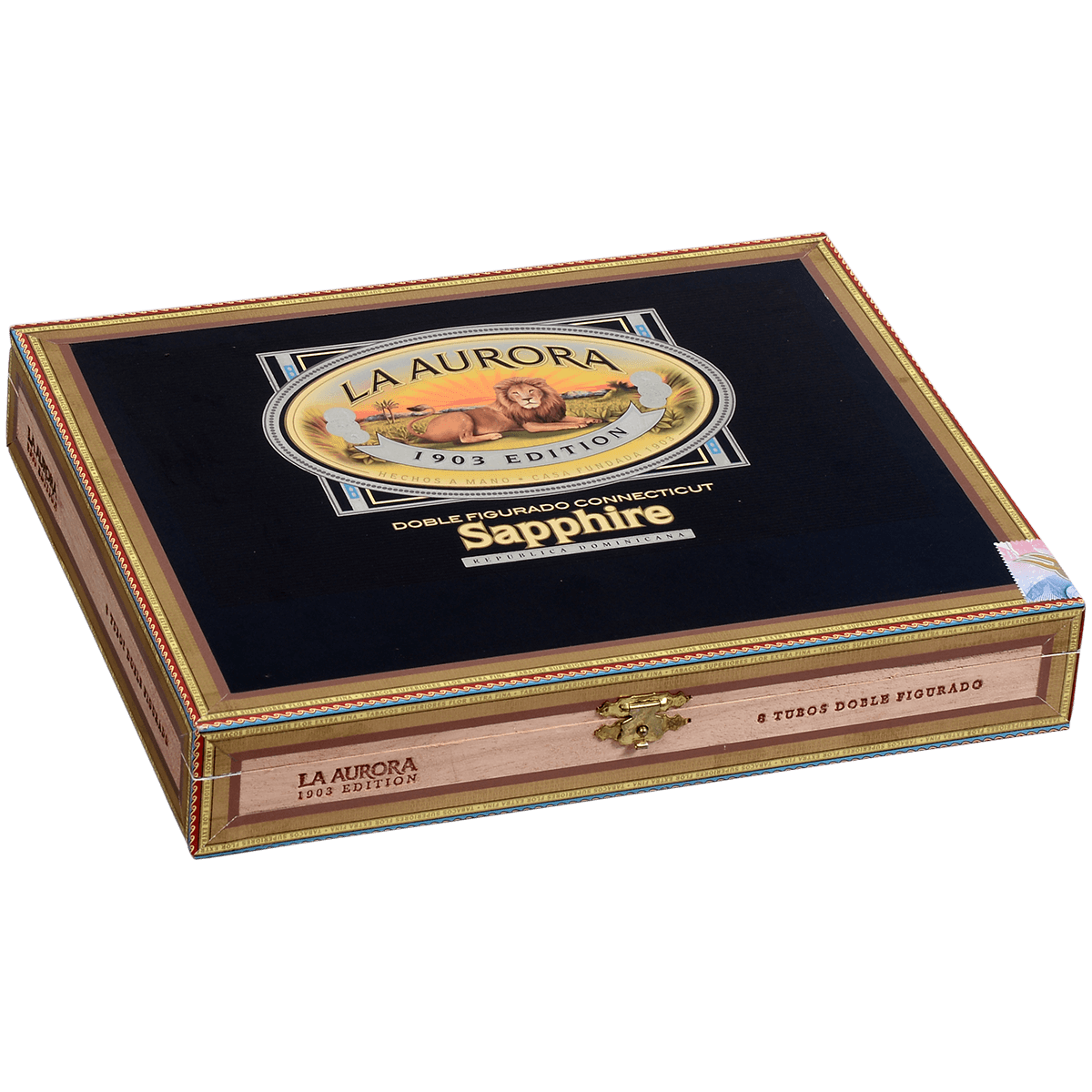 La Aurora Preferidos Sapphire Tube 8Ct Box 5X54