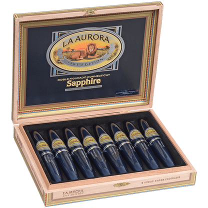La Aurora Preferidos Sapphire Tube 8Ct Box 5X54