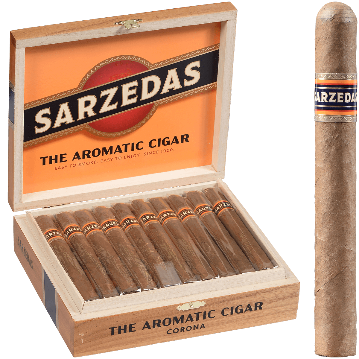 Sarzedas Corona 20 Ct. Box 5.50X43