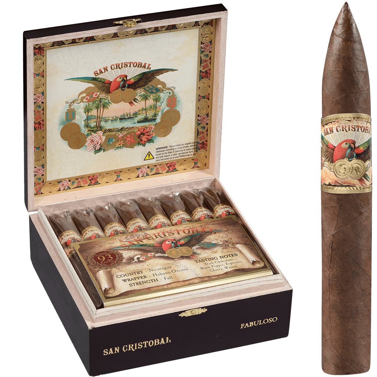 San Cristobal Fabuloso 24 Ct. Box 6.13X52