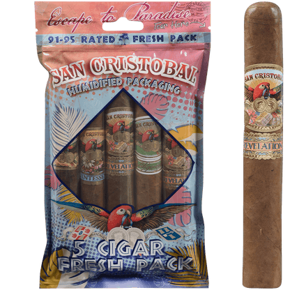 San Critobal Fresh 5Pk Sampler Boat Of 50