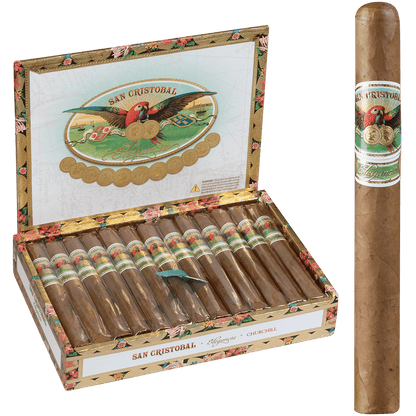San Cristobal Elegancia Churchill 25 Ct. Box 7.00X50