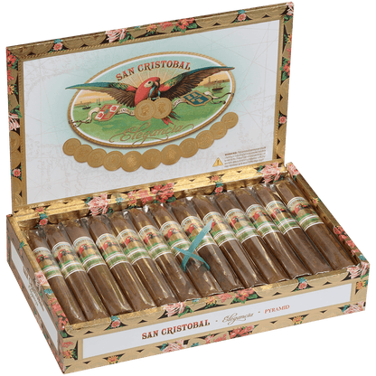 San Cristobal Elegancia Pyramid 25 Ct. Box 6.12X52