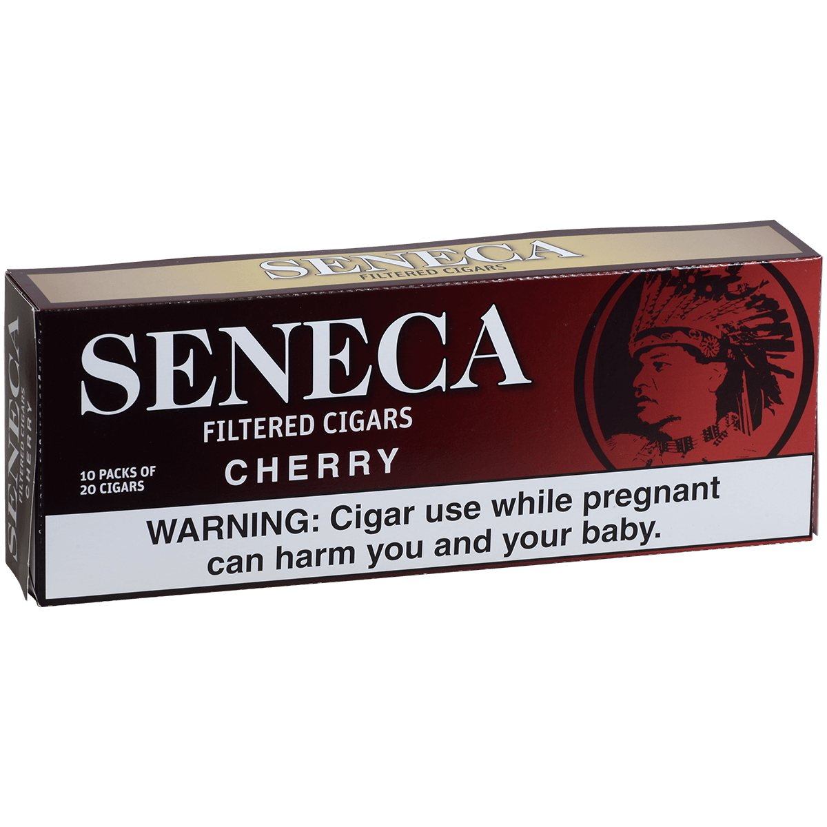 Seneca Filtered Cigars Cherry 10/20 Pack