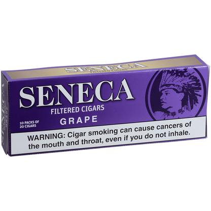 Seneca Filtered Cigars Grape 10/20 Pack