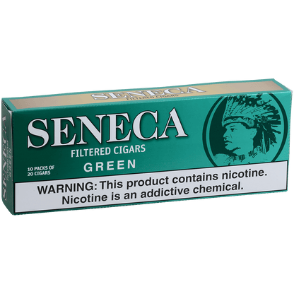 Seneca Filtered Cigars Menthol 10/20 Pack