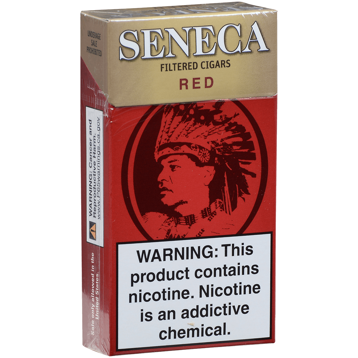 Seneca Filtered Cigars Natural 10/20 Pack