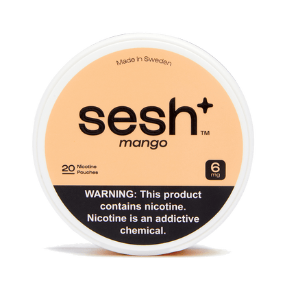 Sesh Tobacco Free Nicotine Pouch Mango 6Mg 1/5 Ct Roll