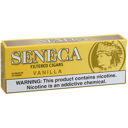 Seneca Filtered Cigars Vanilla 10/20 Pack