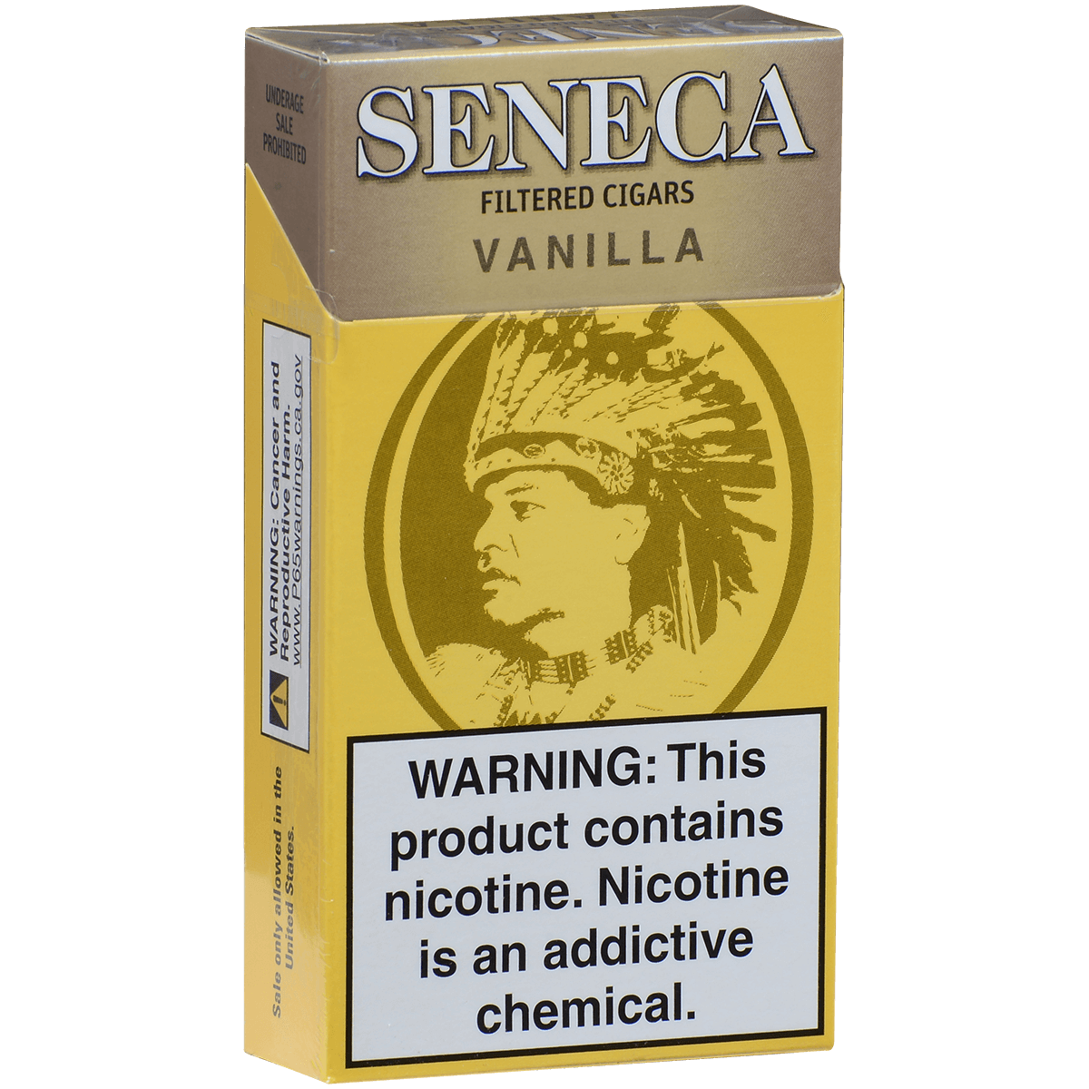 Seneca Filtered Cigars Vanilla 10/20 Pack