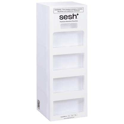 SESH+ PRODUCTS 8- FACING  ACRYLIC DISPLAY