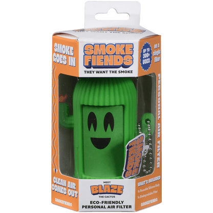 Hemper Smoke Fiends Blaze The Cactus Themed Eco Friendly Personal Air Filter