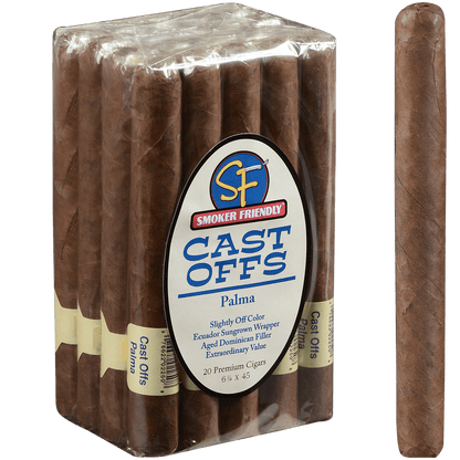 Smoker Friendly Cast Offs Palma 20 Ct. Bundle 6.25X45