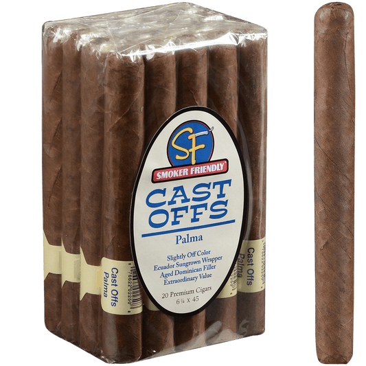 Smoker Friendly Cast Offs Palma 20 Ct. Bundle 6.25X45