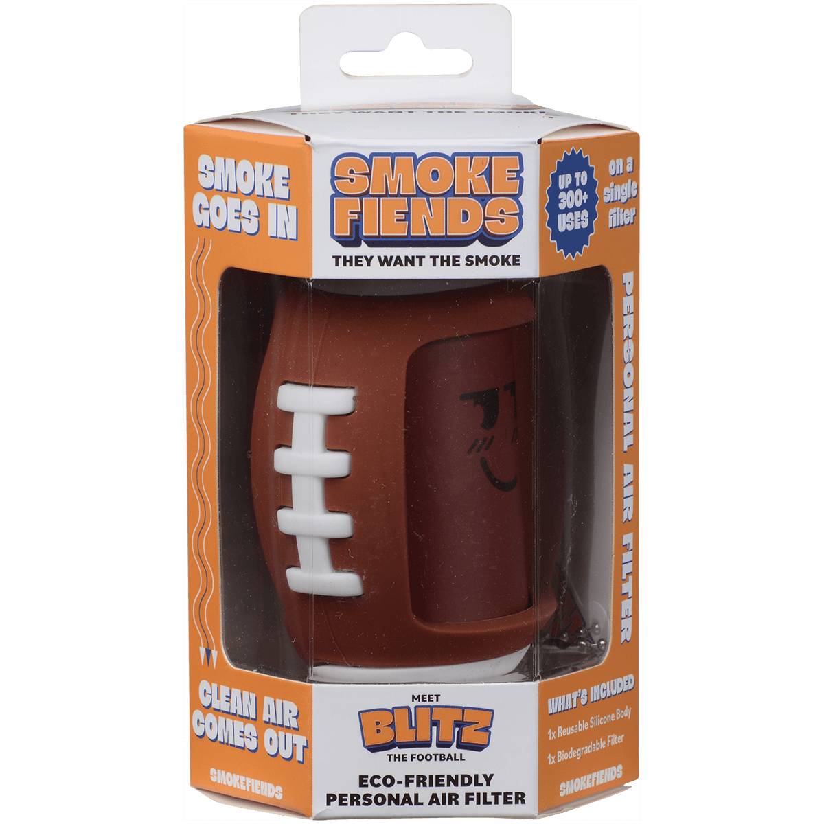 Hemper Smoke Fiends Blitz The Football Eco Feindly Personal Air Filter