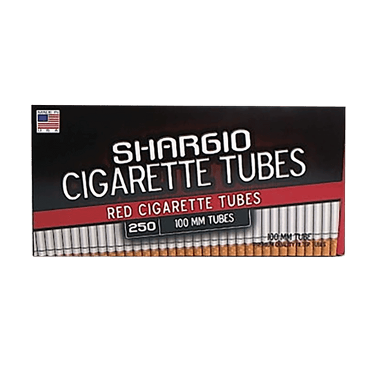 Cigarette Tubes Shargio 100'S Red 250 Ct. Box