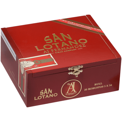 San Lotano The Bull Sumatra By Aj Fernandez Robusto 20 Ct. Box 5.00X54