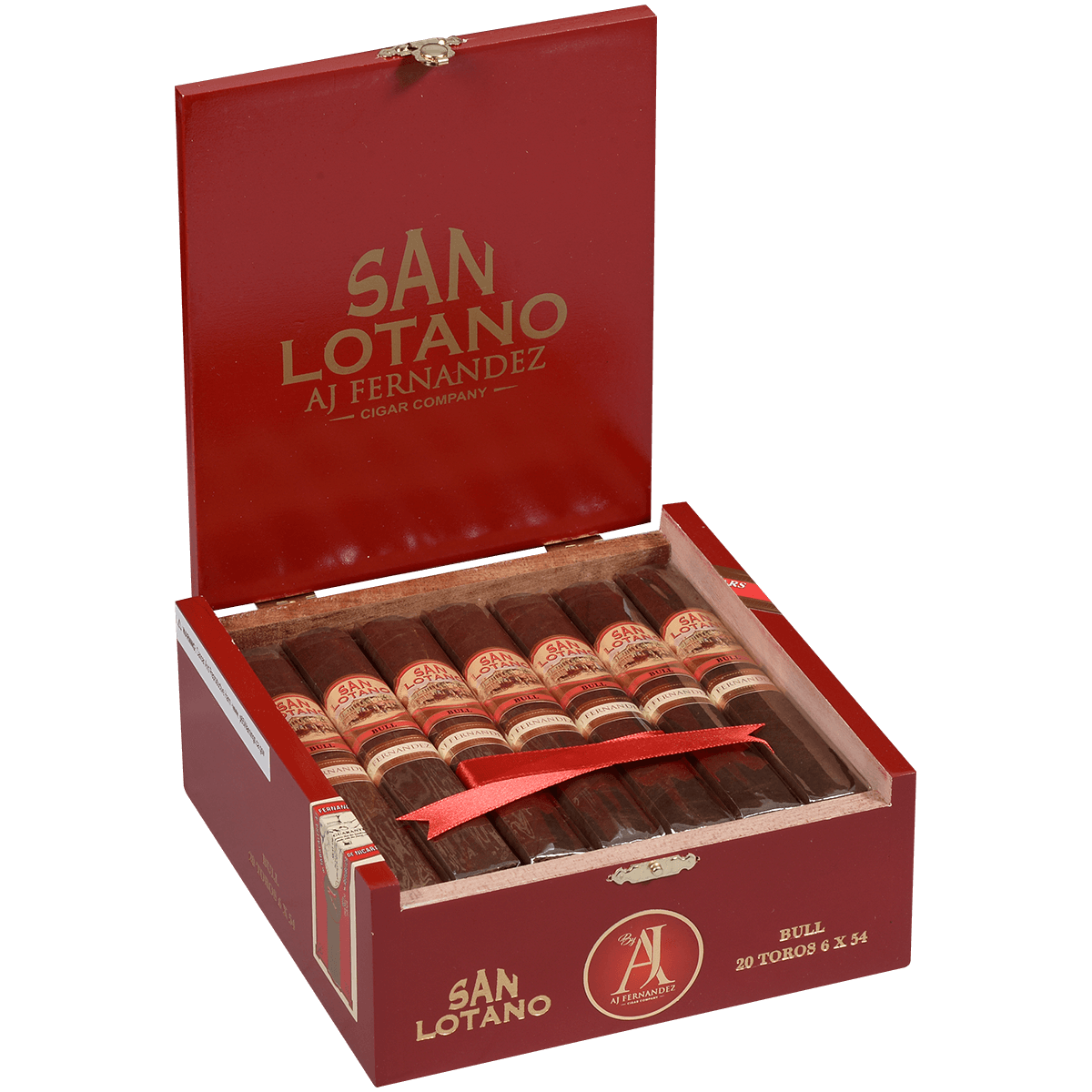San Lotano The Bull Sumatra By Aj Fernandez Toro 20 Ct. Box 6.00X54