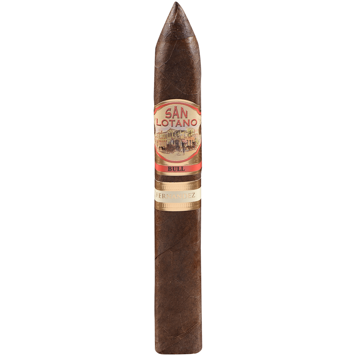 San Lotano The Bull Sumatra By Aj Fernandez Torpedo 20 Ct. Box 6.50X54