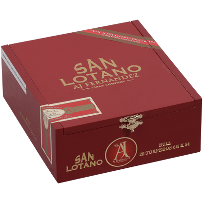 San Lotano The Bull Sumatra By Aj Fernandez Torpedo 20 Ct. Box 6.50X54