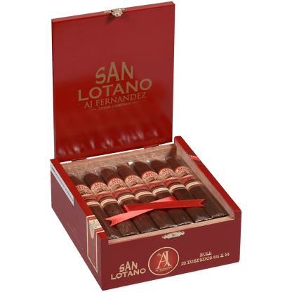 San Lotano The Bull Sumatra By Aj Fernandez Torpedo 20 Ct. Box 6.50X54