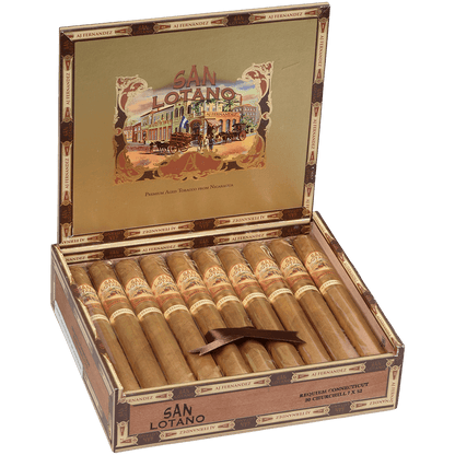 San Lotano Requiem Connecticut By Aj Fernandez Churchill 20 Ct. Box 7.00X52