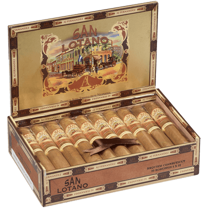 San Lotano Requiem Connecticut By Aj Fernandez Robusto 20 Ct. Box 5.00X52