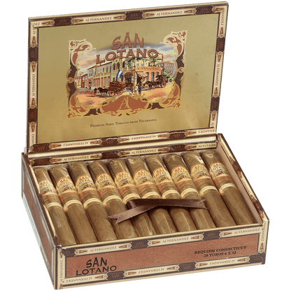 San Lotano Requiem Connecticut By Aj Fernandez Toro 20 Ct. Box 6.00X52