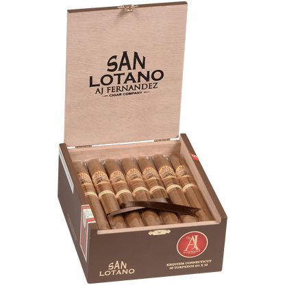 San Lotano Requiem Connecticut By Aj Fernandez Torpedo 20 Ct. Box 6.50X52