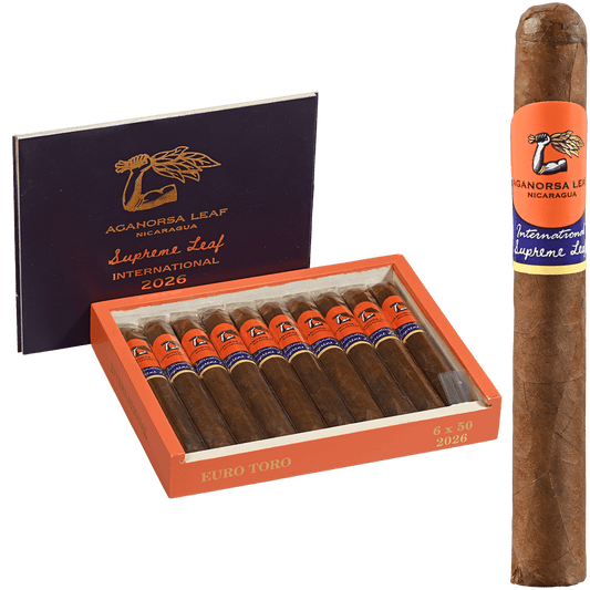 Aganorsa Supreme Leaf International Euro Toro 10 Ct. 6X52