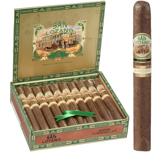 San Lotano Requiem Habano By Aj Fernandez Churchill 20 Ct. Box 7.00X54