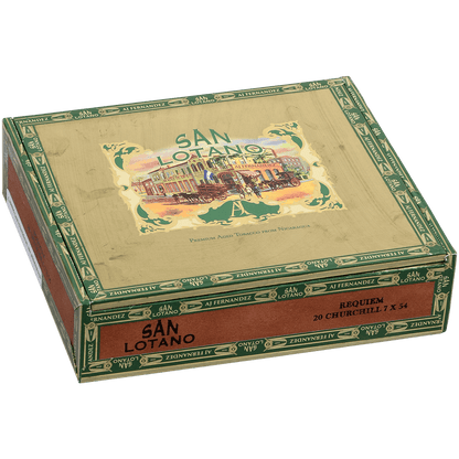 San Lotano Requiem Habano By Aj Fernandez Churchill 20 Ct. Box 7.00X54