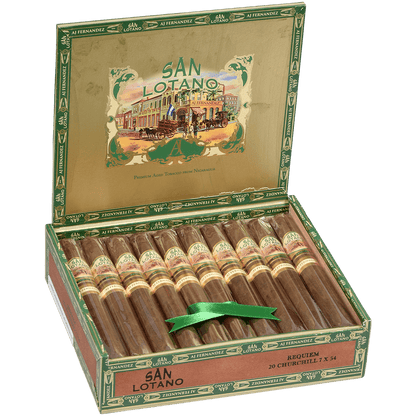 San Lotano Requiem Habano By Aj Fernandez Churchill 20 Ct. Box 7.00X54