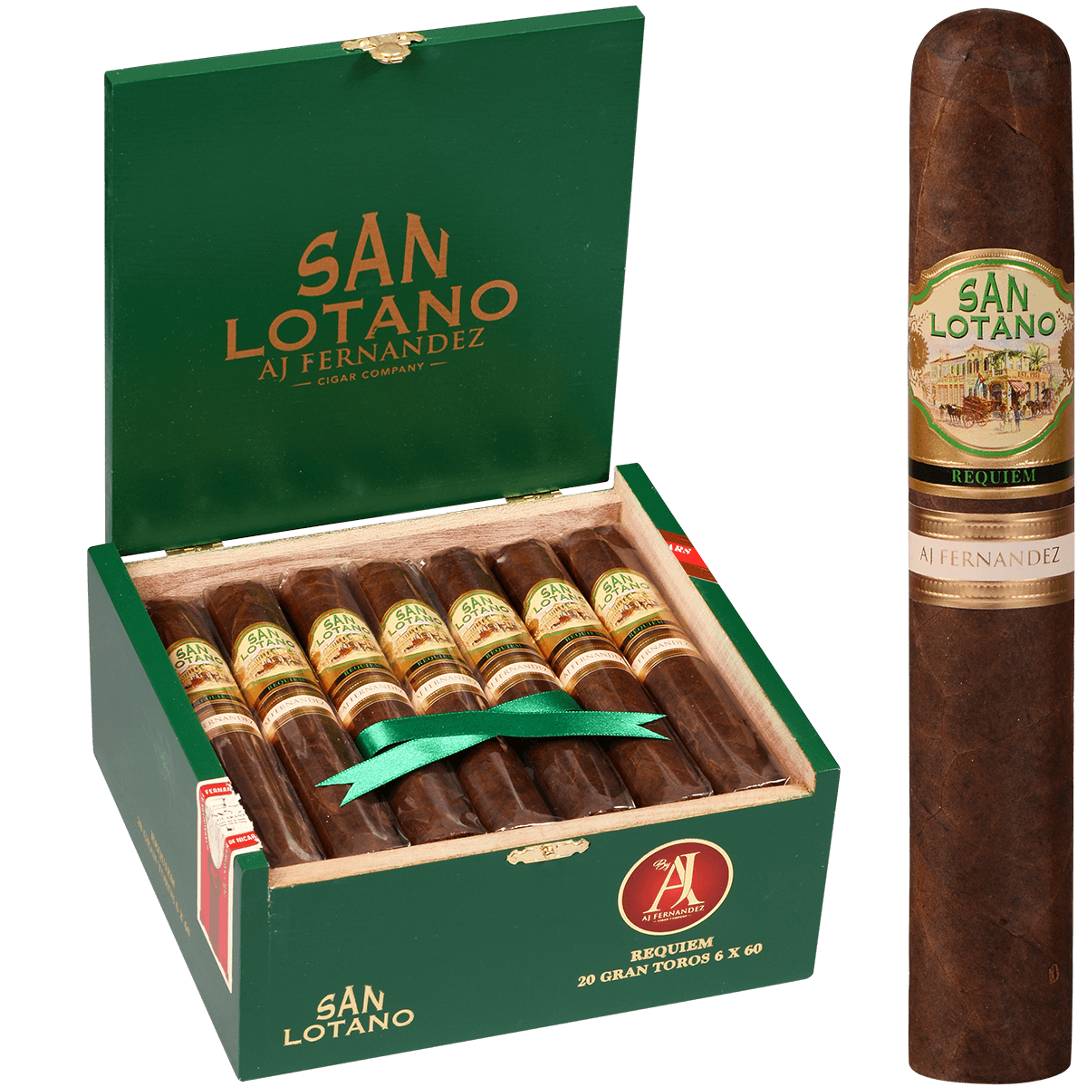 San Lotano Requiem Habano By Fernandez Gran Toro 20 Ct. Box 6.00X60