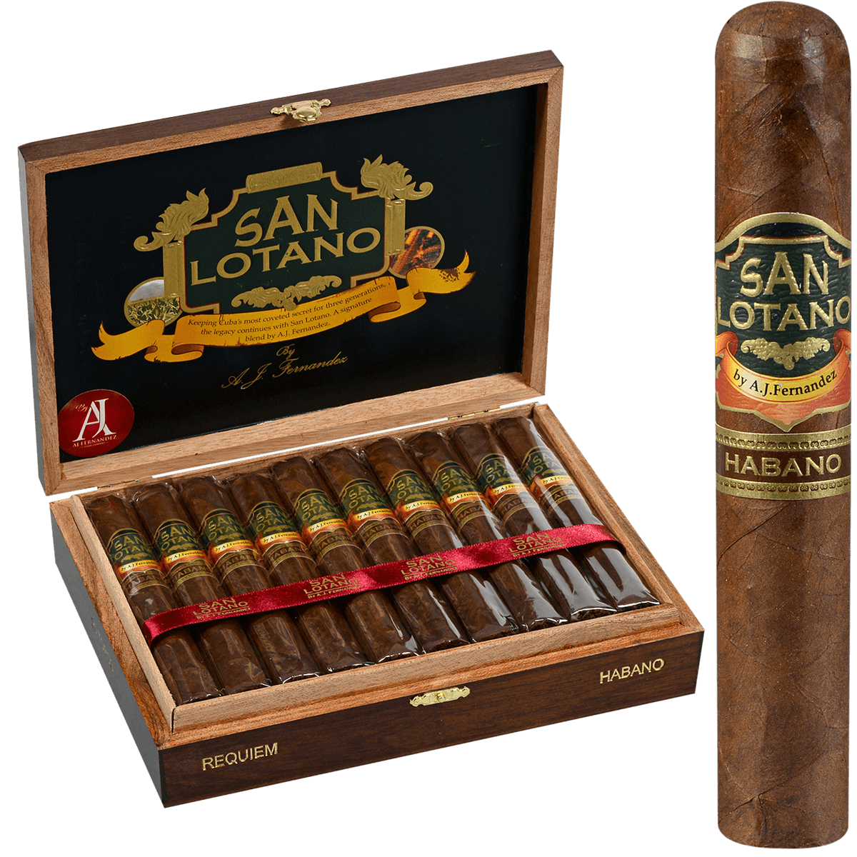San Lotano Requiem Habano By Aj Fernandez Toro 20 Ct. Box 6.00X54