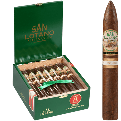 San Lotano Requiem Habano By Aj Fernandez Torpedo 20 Ct. Box 6.50X54