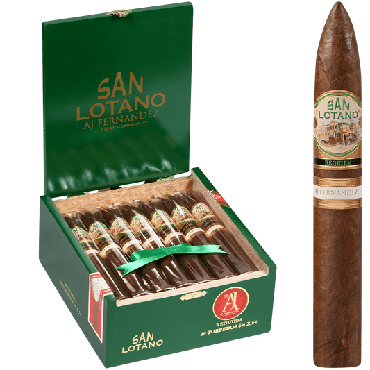 San Lotano Requiem Habano By Aj Fernandez Torpedo 20 Ct. Box 6.50X54