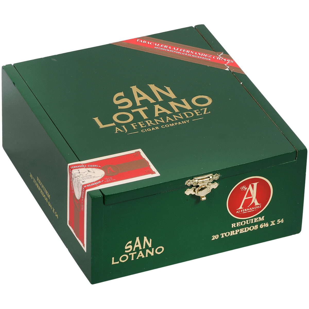 San Lotano Requiem Habano By Aj Fernandez Torpedo 20 Ct. Box 6.50X54