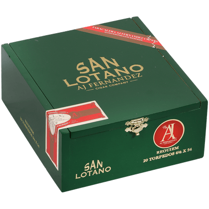 San Lotano Requiem Habano By Aj Fernandez Torpedo 20 Ct. Box 6.50X54