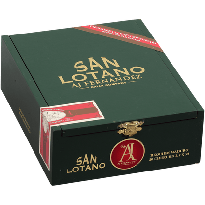 San Lotano Requiem San Andres Maduro By Aj Fernandez Churchill 20 Ct. Box 7.00X52