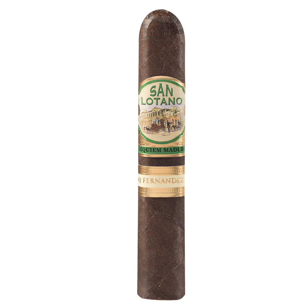 San Lotano Requiem San Andres Maduro By Aj Fernandez Robusto 20 Ct. Box 5.00X52
