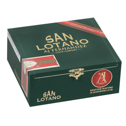 San Lotano Requiem San Andres Maduro By Aj Fernandez Robusto 20 Ct. Box 5.00X52