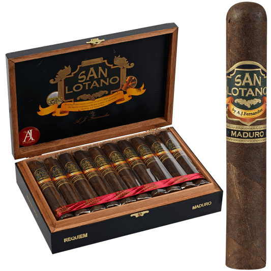 San Lotano Requiem San Andres Maduro By Aj Fernandez Gran Toro 20 Ct. Box 6.00X60
