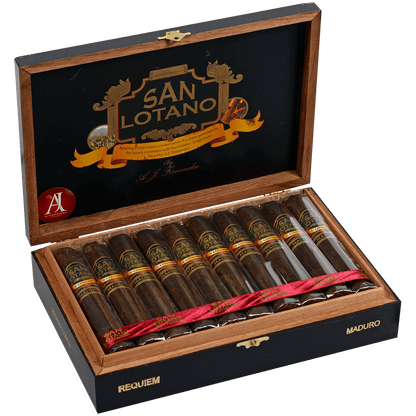 San Lotano Requiem San Andres Maduro By Aj Fernandez Gran Toro 20 Ct. Box 6.00X60