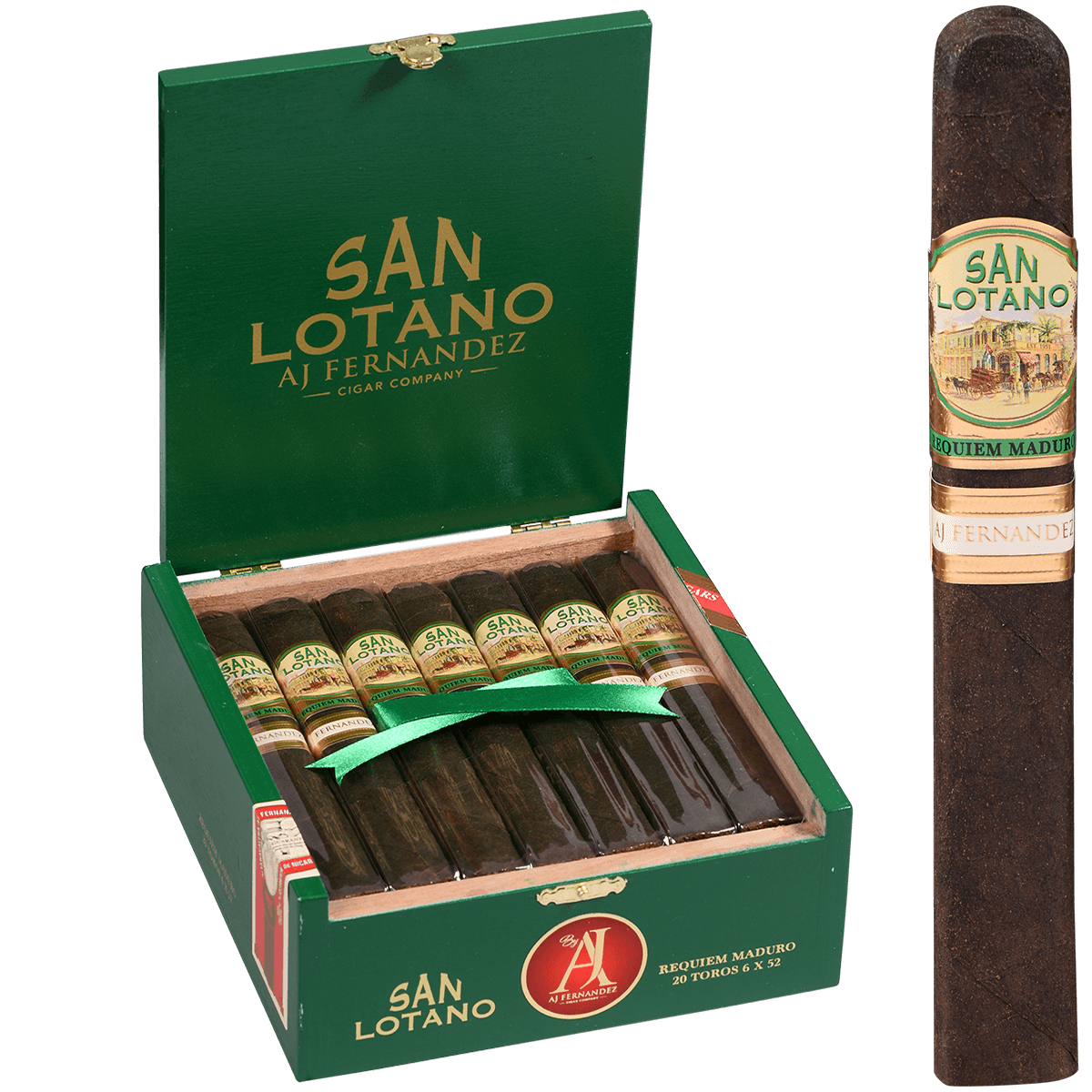 San Lotano Requiem San Andres Maduro By Aj Fernandez Toro 20 Ct. Box 6.00X52