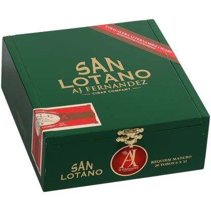 San Lotano Requiem San Andres Maduro By Aj Fernandez Toro 20 Ct. Box 6.00X52
