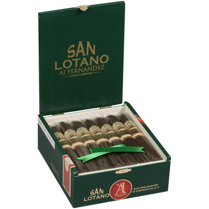 San Lotano Requiem San Andres Maduro By Aj Fernandez Torpedo 20 Ct. Box 6.50X52