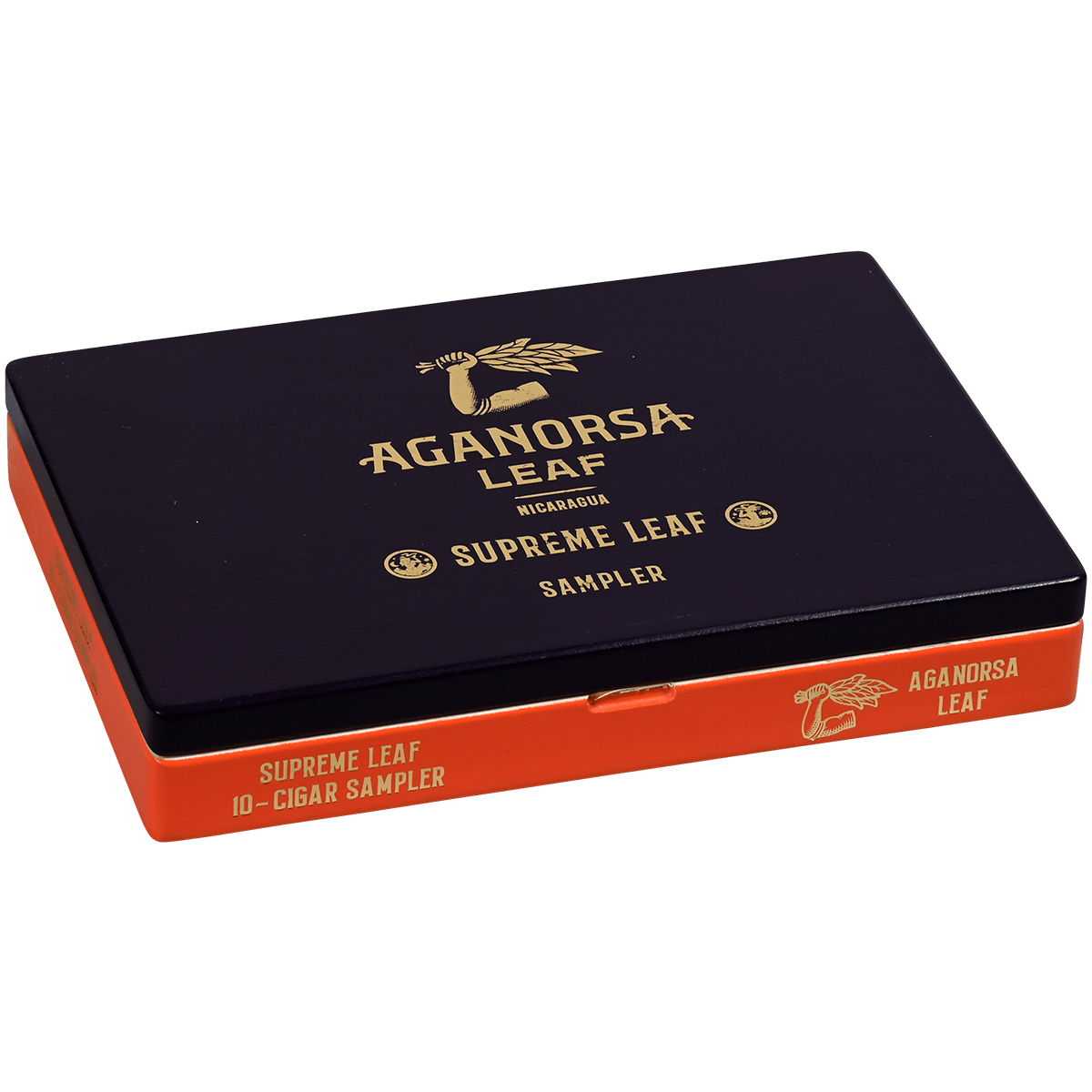 AGANORSA SUPREME LEAF SAMPLER BOX PRESSED 10CT